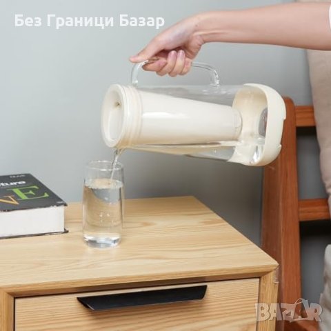 Нова 3L Филтрираща Кана за вода Елегантен Дизайн, Ефективна Филтрация, снимка 10 - Други стоки за дома - 43645812