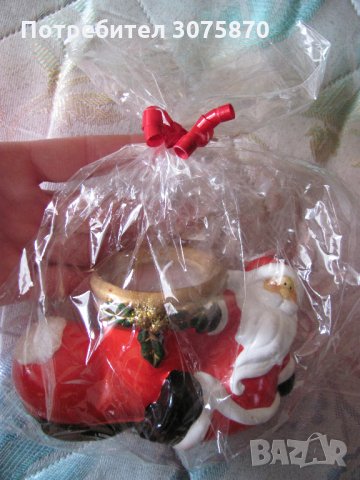 Нова свещ Коледен ботуш - Коледна свещ, снимка 4 - Други - 34928372