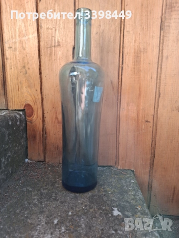 Стъклени еднолитрови бутилки, снимка 3 - Буркани, бутилки и капачки - 51630310