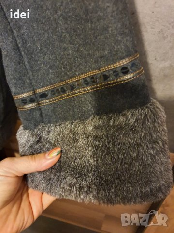 Макси зимно меко топло палто Италия подплата, снимка 2 - Палта, манта - 43718621
