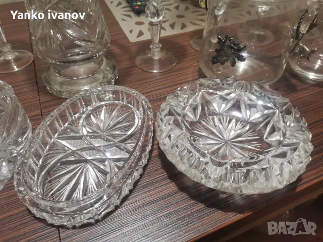 кристални чаши ваза идруги, снимка 5 - Чаши - 48310142