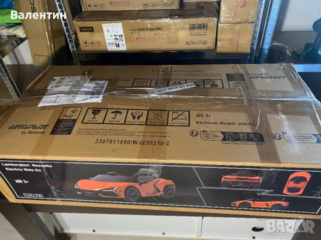 Детска електрическа количка с дистанционно управление 12V, снимка 8 - Електрически играчки - 52798419