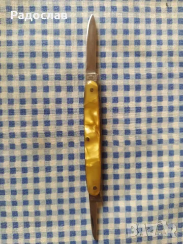 старо малко ножче Solingen , снимка 3 - Ножове - 49958072