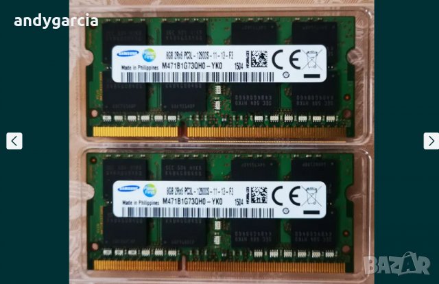 16GB DDR3 KIT SK Hynix 1600mhz (Комплект 2x8GB DDR3L), 16GB KIT DDR3L, снимка 3 - RAM памет - 32366221