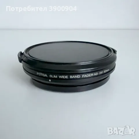 Slim Wide Band Fader ND 62мм, снимка 2 - Обективи и филтри - 48981928