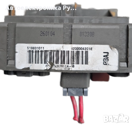 Бушонно табло за Renault Laguna II 1.9DCi, 8200004201E, снимка 2 - Части - 51926491