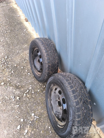 Зимни Гуми със джанти 15ки 5х 100, снимка 2 - Гуми и джанти - 53404465