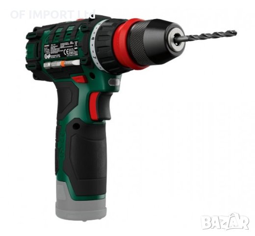 НОВО Акумулаторен Винтоверт PARKSIDE 12V Li-Ion PBSA 12 E4, снимка 3 - Винтоверти - 43382903