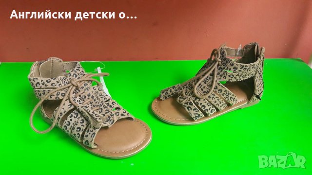 Английски детски сандали естествена кожа- NEXT , снимка 3 - Детски сандали и чехли - 28771247