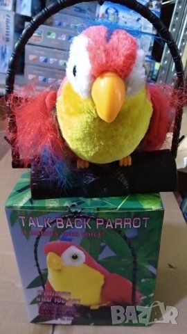 Папагал говорещ,повтарящ думите-18лв/малък/ и Голям папагал - 20 лв, снимка 7 - Плюшени играчки - 10692637