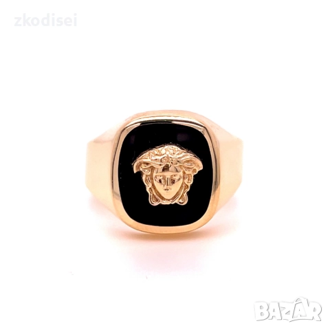 Златен мъжки пръстен 5,52гр. размер:64 14кр. проба:585 модел:34314-1