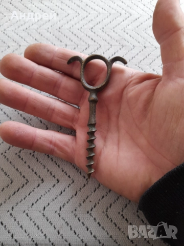 Стар тирбушон #5, снимка 3 - Други ценни предмети - 52976534