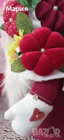 Валентински гном, снимка 12 - Декорация за дома - 43756542