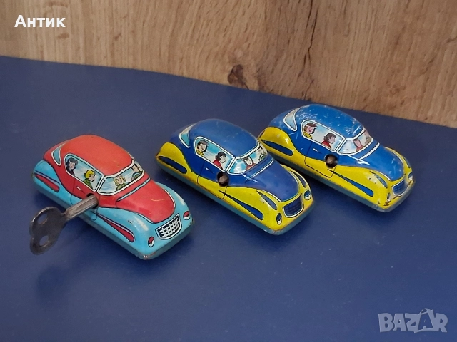 Лот Стари Метални Механични Играчки от Соца, снимка 7 - Колекции - 52749952