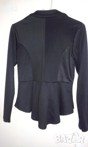 Черно елегантно сако, снимка 2 - Сака - 27524689