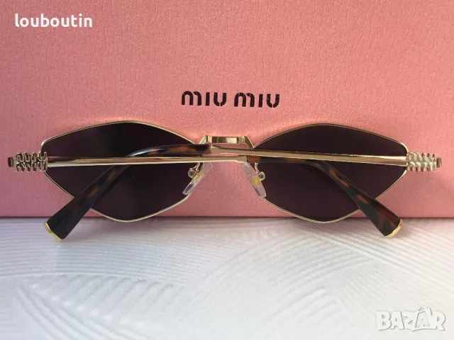 Miu 2024 дамски слънчеви очила ромб 3 цвята, снимка 8 - Слънчеви и диоптрични очила - 48005248