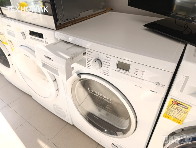 Сушилня SIEMENS IQ700 клас А+ с термопомпа 7кг., снимка 4 - Сушилни - 52942996