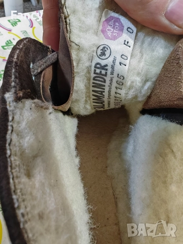 Мъжки високи обувки Salamander 45 номер , снимка 6 - Мъжки боти - 52748666