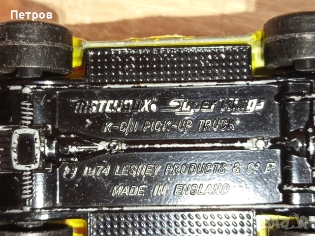 K-6 Pick -UP Truck (1974г).Matchbox, снимка 8 - Колекции - 51318498