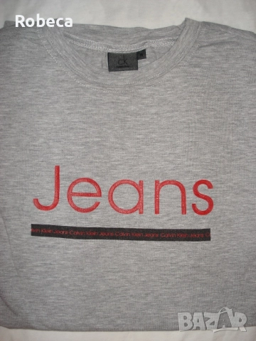 Мъжка блуза Calvin Klein jeans, снимка 4 - Блузи - 52574596