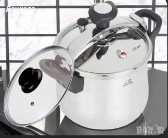 Тенджера под налягане , снимка 2 - Съдове за готвене - 49560343