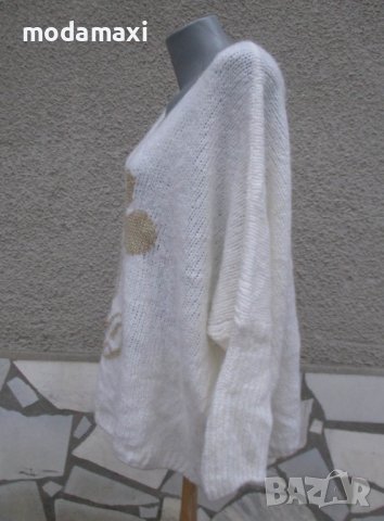 2XL-6XL Нова блуза Carla Giannini , снимка 6 - Блузи с дълъг ръкав и пуловери - 43330544