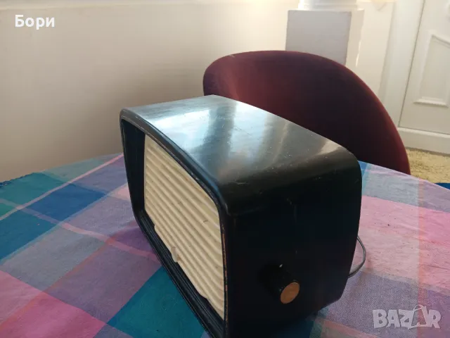 Радиоточка 1963г бакелитова, снимка 3 - Радиокасетофони, транзистори - 48744040