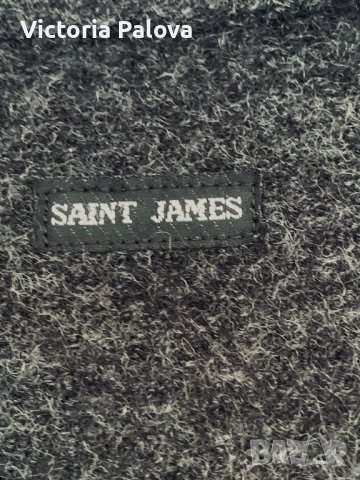 Скъпо марково палто SAINT JAMES Франция, снимка 14 - Палта, манта - 39759973