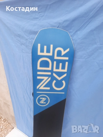 Сноуборд NIDECKER AXIS с автомати  159см. , снимка 8 - Зимни спортове - 52465030