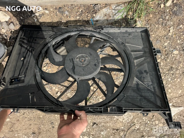 Комплект вентилатор (перка) BOSCH за Mercedes B180 W169 2.0 CDI – OEM 169 505 02 55, снимка 7 - Части - 51398430