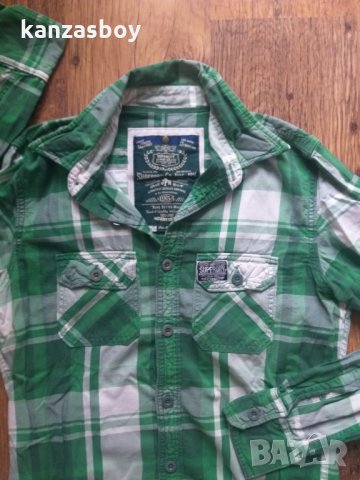 superdry - страхотна мъжка риза, снимка 2 - Ризи - 35246776