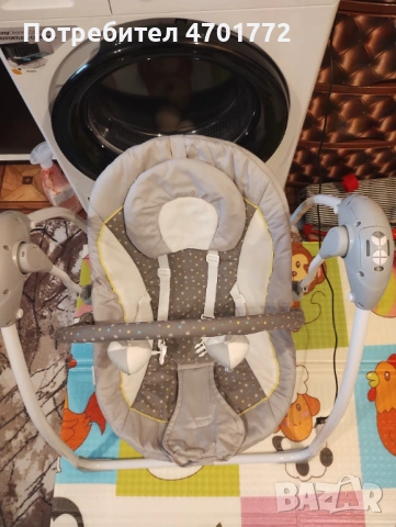 Бебешка люлка Чиполино , снимка 2 - Детски люлки - 53014834
