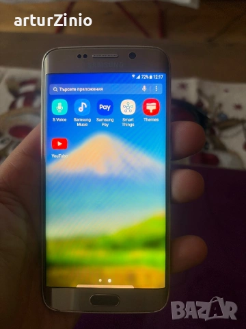 SAMSUNG S6 Edge GOLD, снимка 14 - Samsung - 53186750