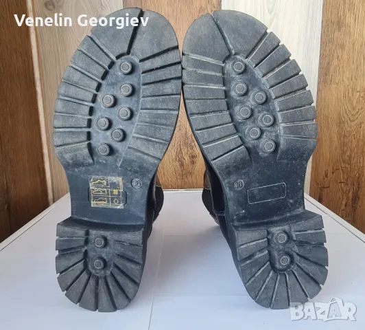 Дамски ежедневни боти ,,TENDENZ" черни с топъл хастар 36 номер., снимка 4 - Дамски боти - 48829790