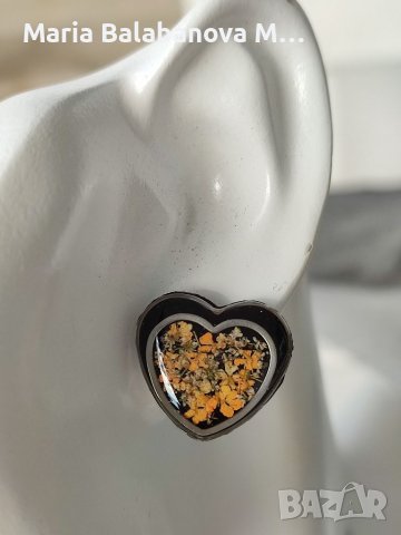 Бижута от епоксидна смола., снимка 3 - Бижутерийни комплекти - 38374902