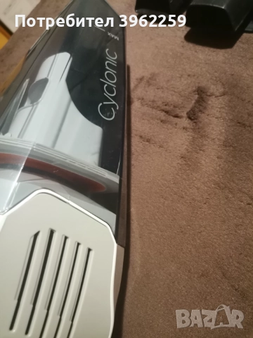 Ръчна прахосмукачка Gorenje MVC148FW, мокро или сухо всмукване, 100W, 14.8V, 0.7L, Бяла, снимка 5 - Прахосмукачки - 51827640
