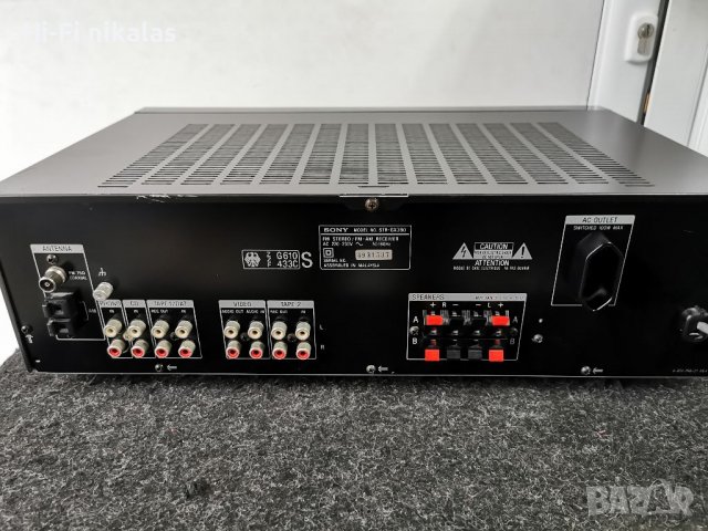 Усилвател Ресийвър SONY STR-GX390, снимка 5 - Ресийвъри, усилватели, смесителни пултове - 38861597