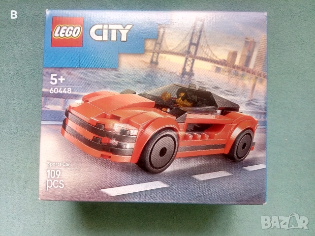 Конструктор LEGO City - Червена спортна кола (60448)