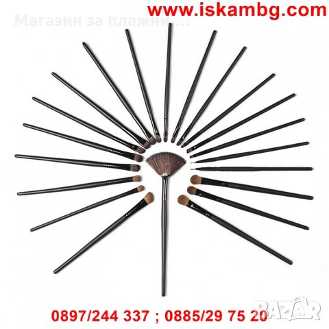 Четки за грим – 32 бр в комплект с калъф, снимка 5 - Други - 28405708