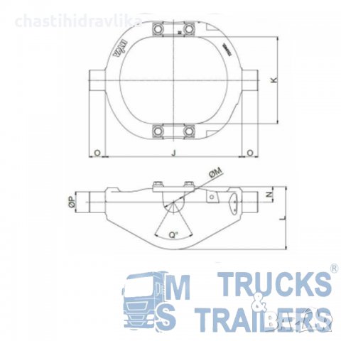 Люлка UM 169 HYVA, снимка 2 - Части - 37499177