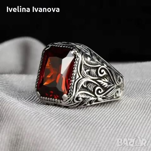 Уникален мъжки пръстен 