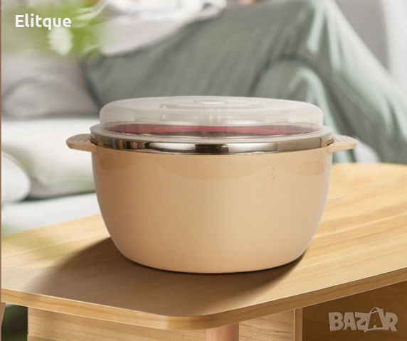 Кутии за съхраняване на храна в комплект от три броя. 2400мл. 1600мл и 800мл, снимка 5 - Други - 52894812