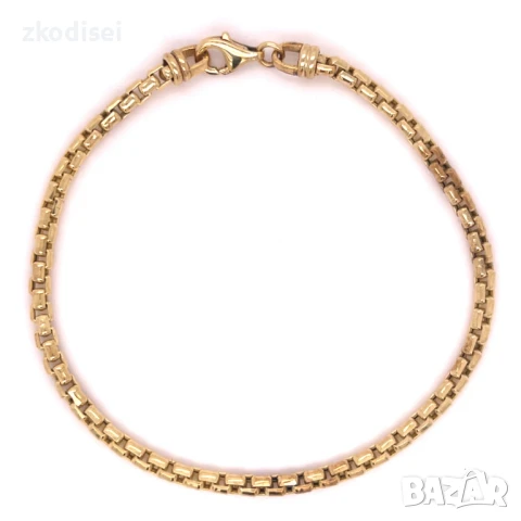 Златна дамска гривна 4,43гр. 18,6см. 14кр. проба:585 модел:32181-1, снимка 1