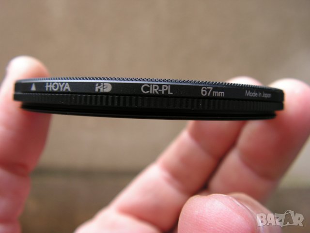 Кръгъл поляризационен филтър HOYA DIGITAl CIR-PL HD 67mm, снимка 8 - Обективи и филтри - 43352586