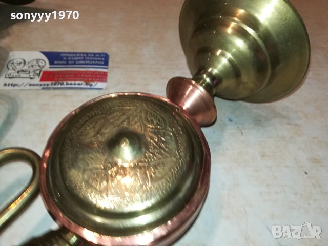 ДВА СВЕЩНИКА ОТ ФРАНЦИЯ 0801240852, снимка 17 - Антикварни и старинни предмети - 43706925