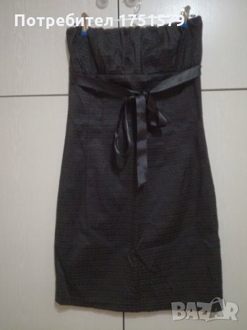 Елегантна рокля без презрамки , снимка 5 - Рокли - 28838364