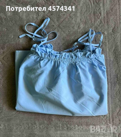 Свежа светлосиня блуза H&M