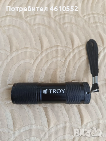 Метално фенерче със светодиоди