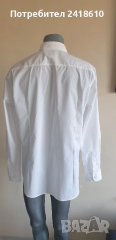 Hugo Boss H - Hank - Kent - C1- 214 Slim Fit  Cotton Mens Size 43/17 - XL НОВО! ОРИГИНАЛ! Мъжка Риза, снимка 10 - Ризи - 52225524
