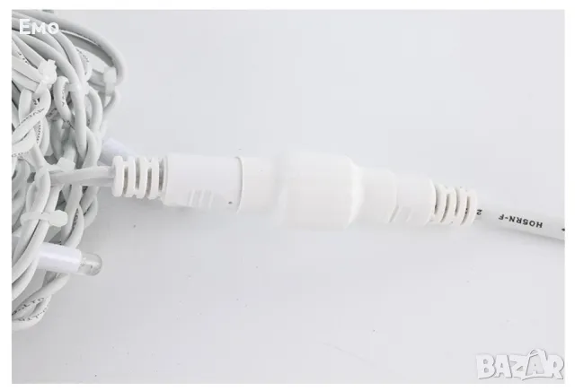 Коледни лампички тип "Падащ сняг" / бяла светлина / 70 led светлини, снимка 3 - Декорация за дома - 47721539